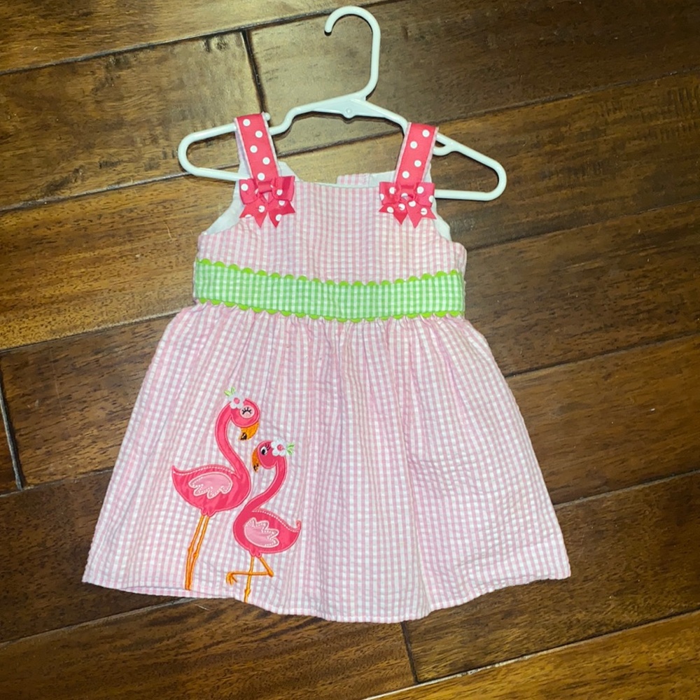 Flamingo dress! Cute for Spring!
